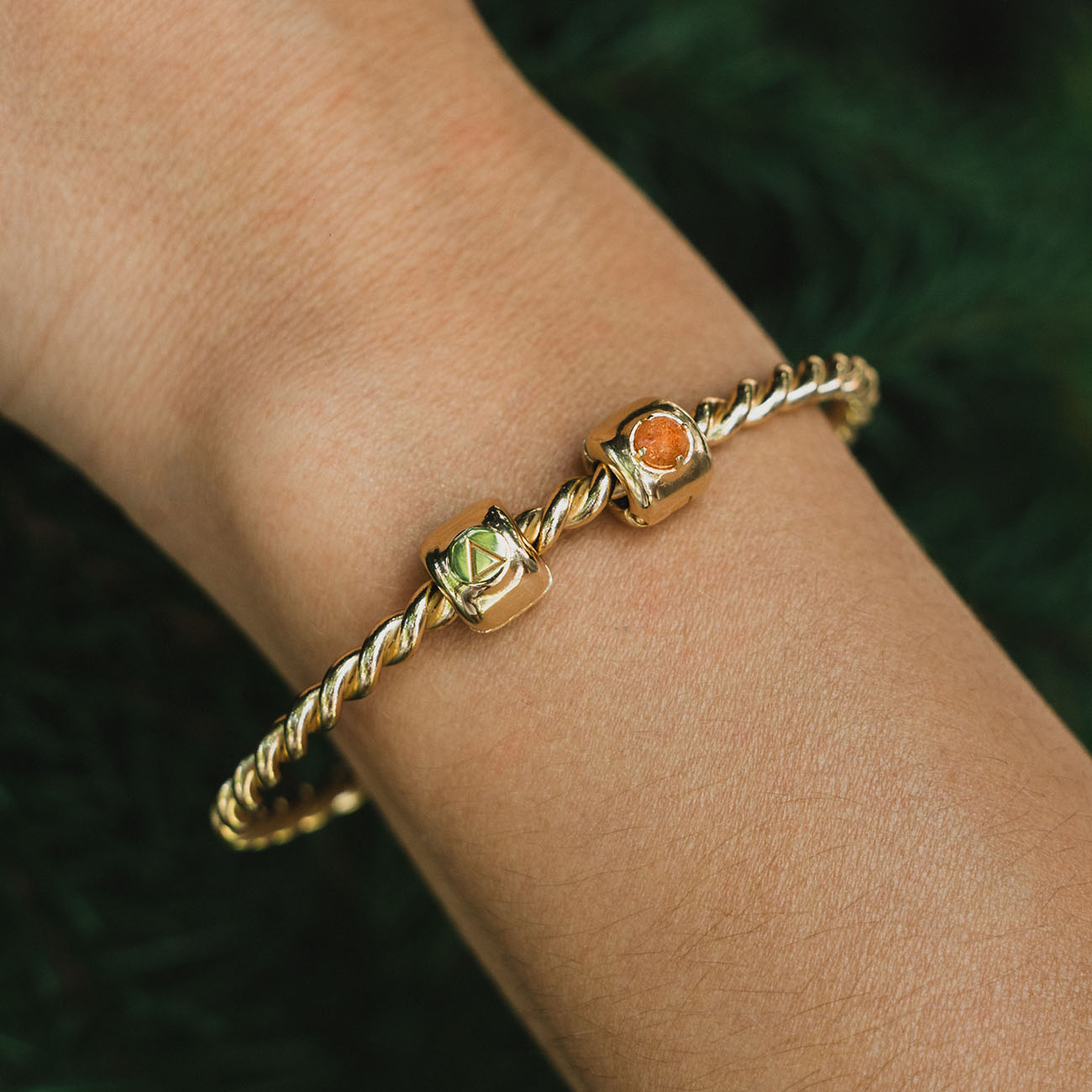 Charms – Żywioł Ogień Pozłacany - srebro pr. 925