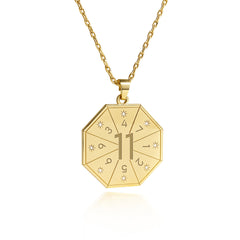 Naszyjnik z wisiorkiem Wizjonera (11) w kolorze złotym – Pieczęć Wizji