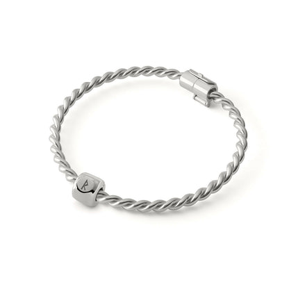 Charms z runą Uruz (ᚢ) – amulet siły i wytrwałości, brąz pokryty platyną