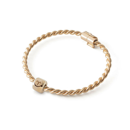 Charms ze znakiem zodiaku Baran (♈︎) Pozłacany - srebro pr. 925.