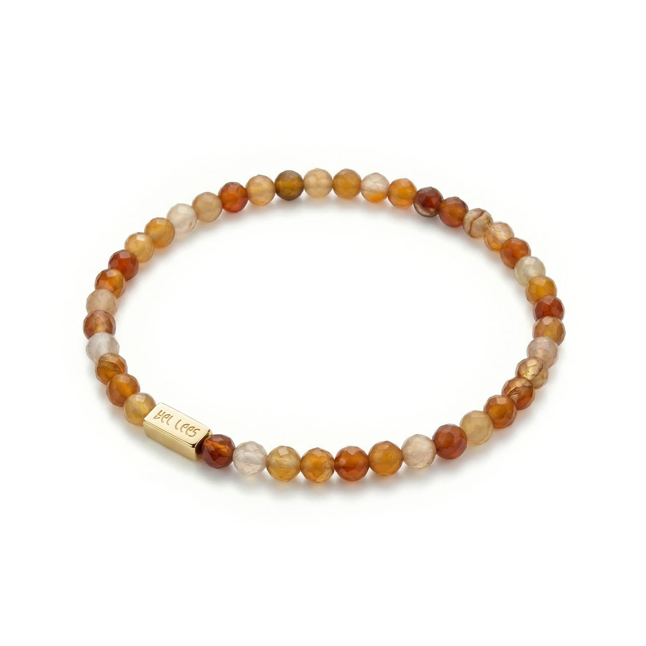 Bransoletka z Karneolem i miejscem na charms – Srebro 925