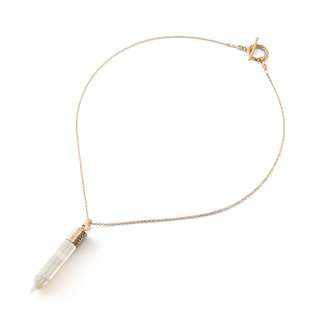 Naszyjnik z Onyksem – Srebro 925 pozłacane