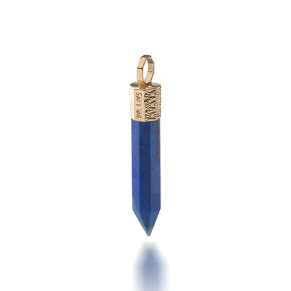 Zawieszka z Lapis Lazuli – Srebro 925 pozłacane